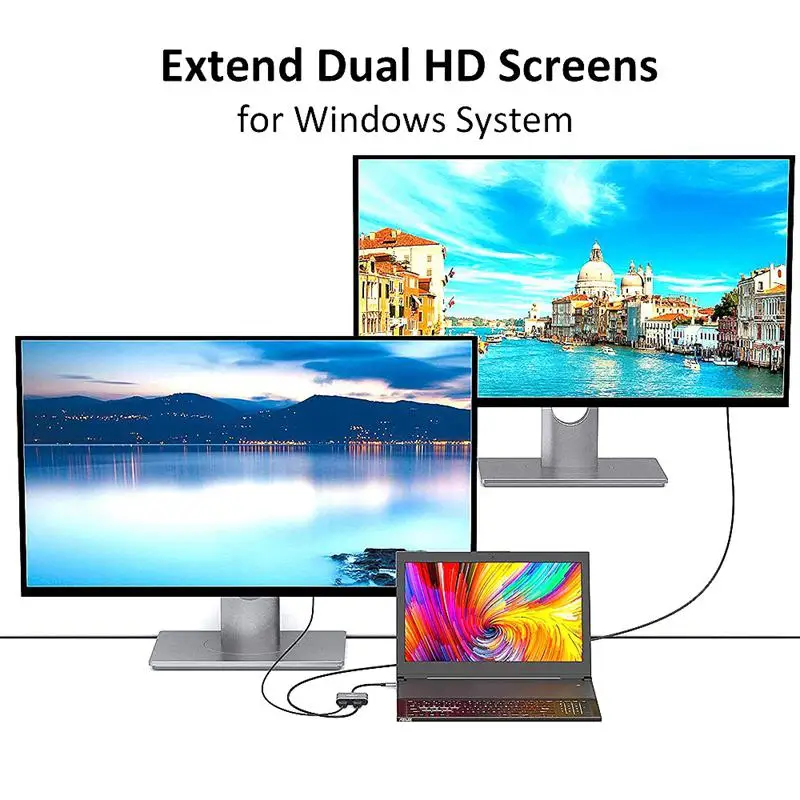 Для Samsung Dex Galaxy S10 / S9 для HDMI Type C адаптер 4K Dual USB 3 0 кабель зарядный порт конвертер