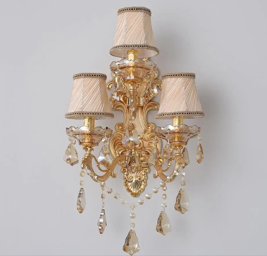 Современные хрустальные Настенные светильники в коридоре настенный светильник