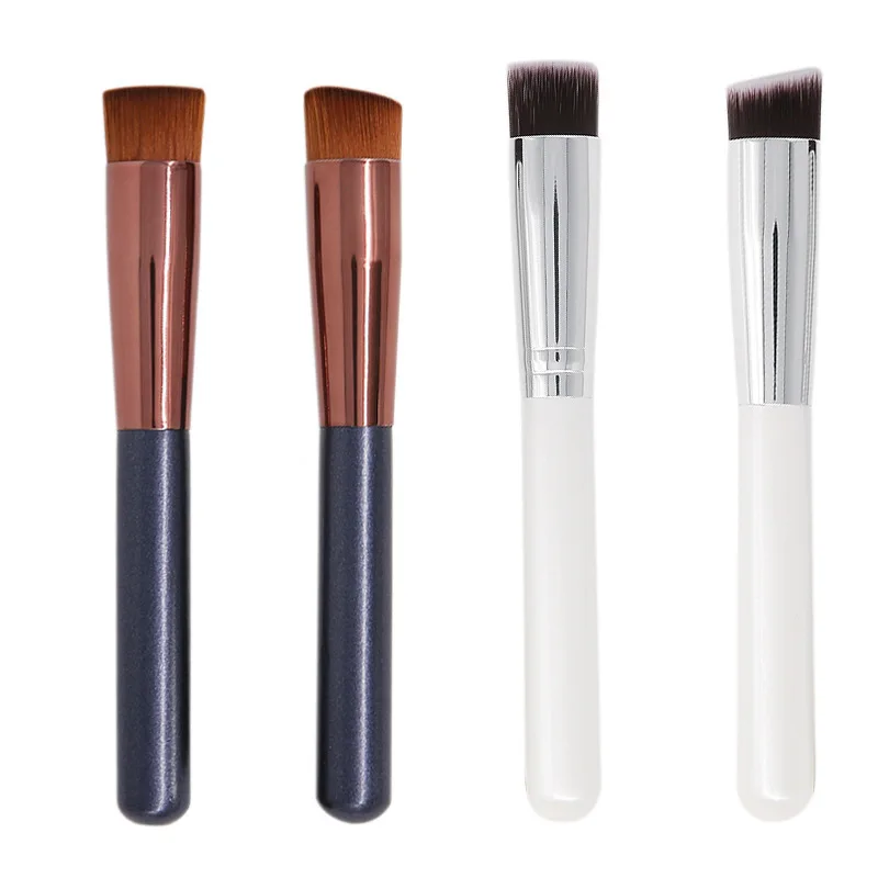 

Make Up Brush Oblique Set Kit Accessories Cosmetic For Tonal Powder Face Concealer Under The Eye Shadow Tools Professional