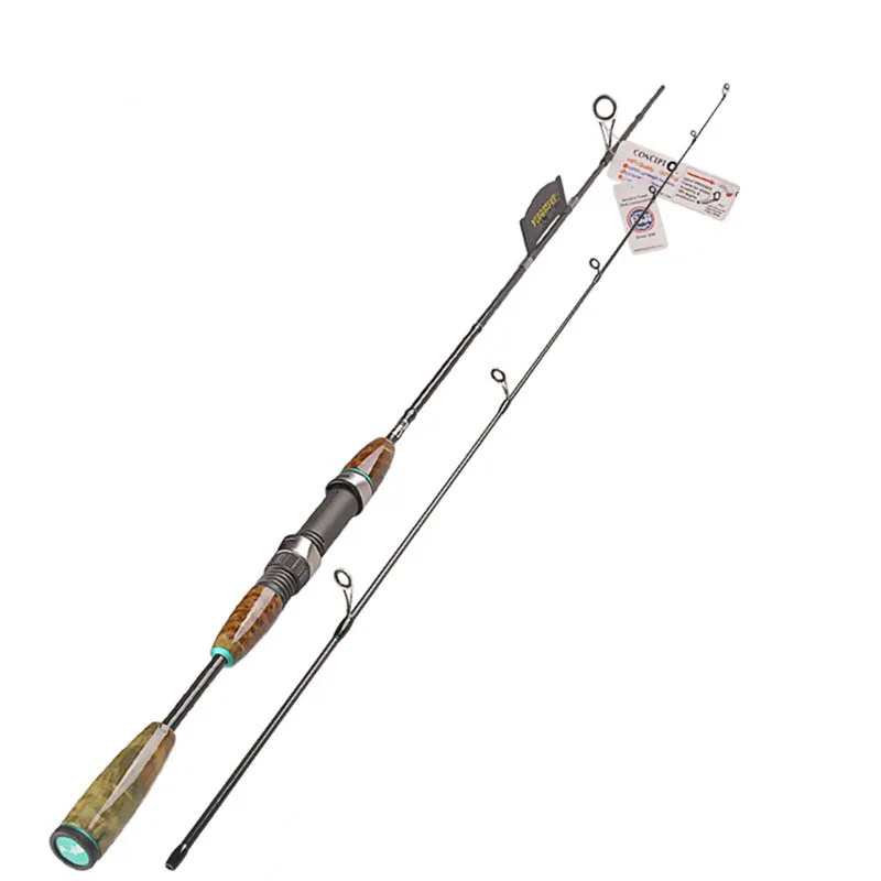 Whole Rod YUANWEI 1,8 м 2,1 м Спиннинг Удочка FUJI руководство кольцо и FUJI катушкодержатель 2 раздела строю спиннинг стержень L UL мощность Стержень - Цвет: Whole Rod