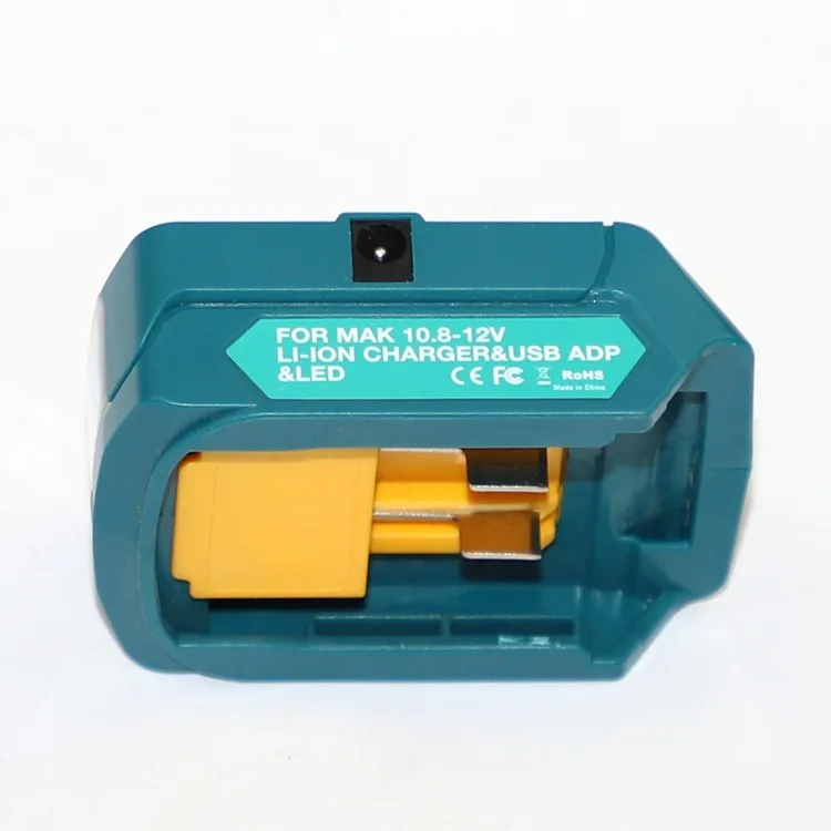Модернизированный адаптер для Makita ADP06 12V BL106/BL02/BL104/BL03/BL02 USB CXT литий-ионный