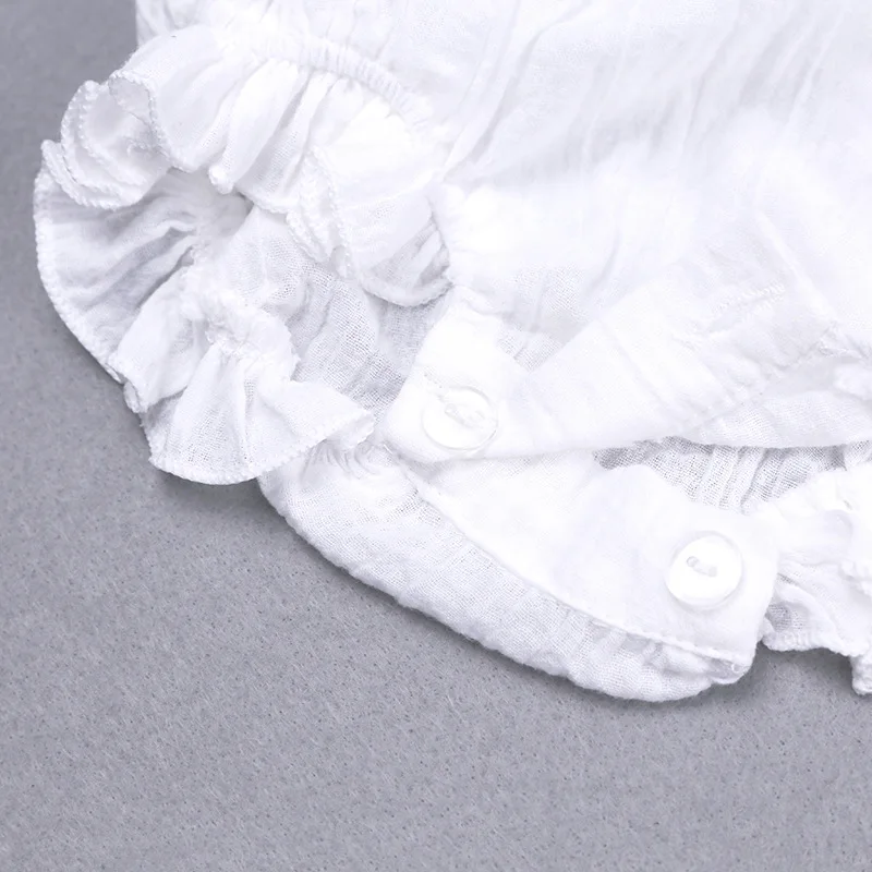 Комбинезон для новорожденных девочек Детский комбинезон малышей Летняя одежда с