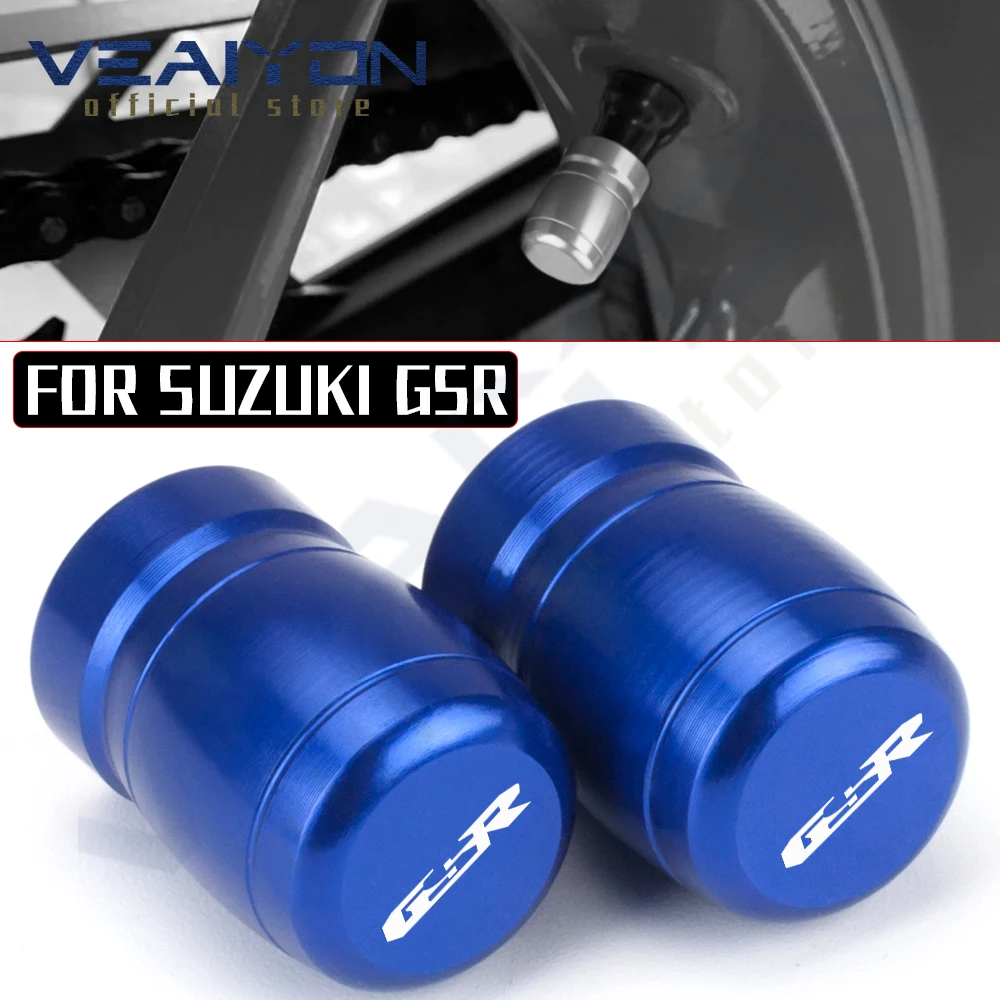 

For SUZUKI GSR750 GSR600 GSR400 GSR 750 Motorcycle CNC Aluminum Accessories Wheel Tire Valve Stem Caps CNC Airtight Covers