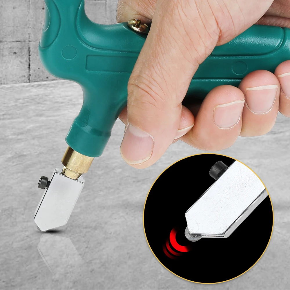 

New Ceramic Tile Glass Cutter Handheld Glass Delimitation Tile Cutting Tool Broadsword wheel glass Tile Cutter Hand Tools