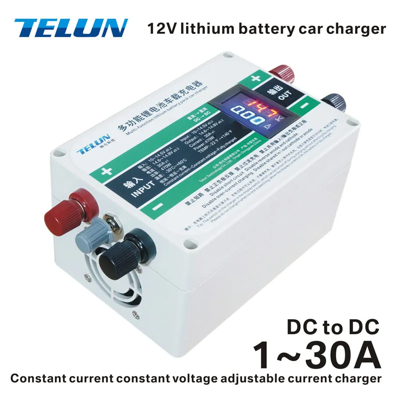 TELUN 4S 4 string 14 6 V 15V 1A 30A регулируемое автомобильное зарядное устройство литиево