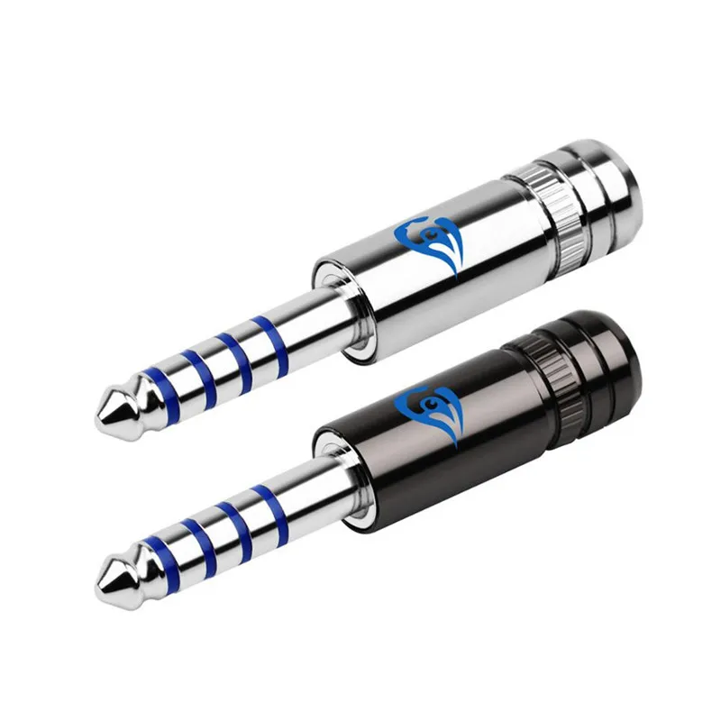 

Адаптер для наушников со штекером 4,4 мм, 5-полюсный сбалансированный интерфейс, родиевое покрытие, бериллиевая медь, гарнитура, аудиоразъем, ...