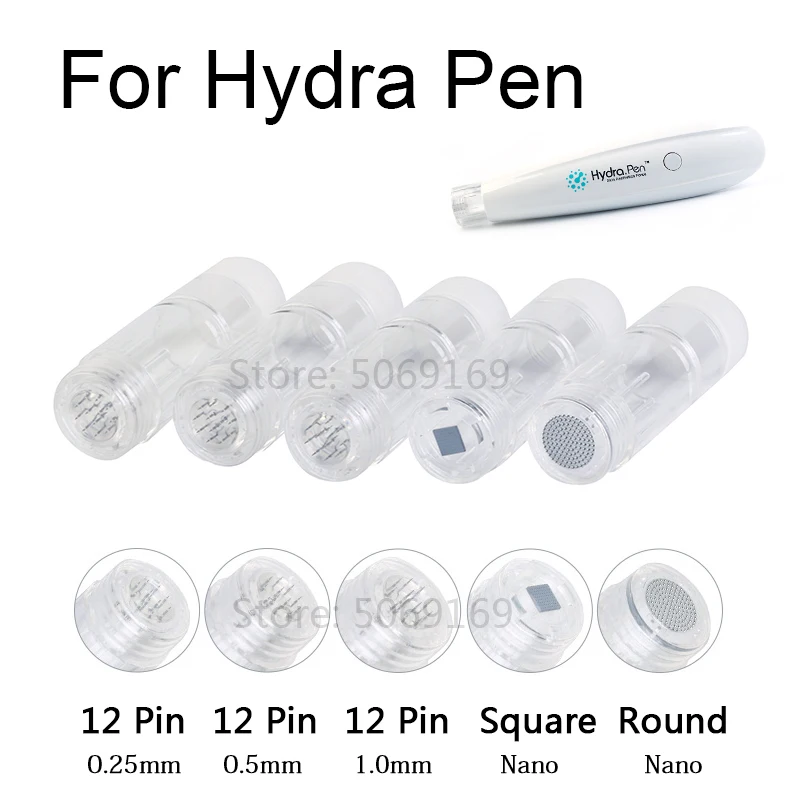 10 шт стерильные Hydra ручка H2 нано игловой картридж оригинальный иглы 12 шпилек nano