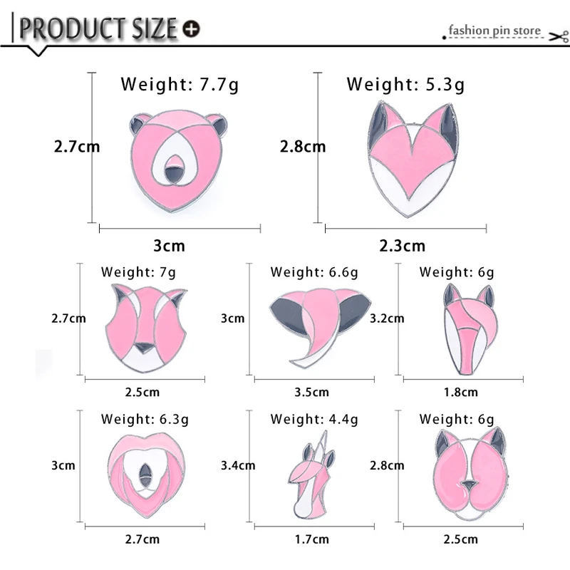Эмалированные джинсовые куртки с единорогом для рубашки булавка пряжка значок