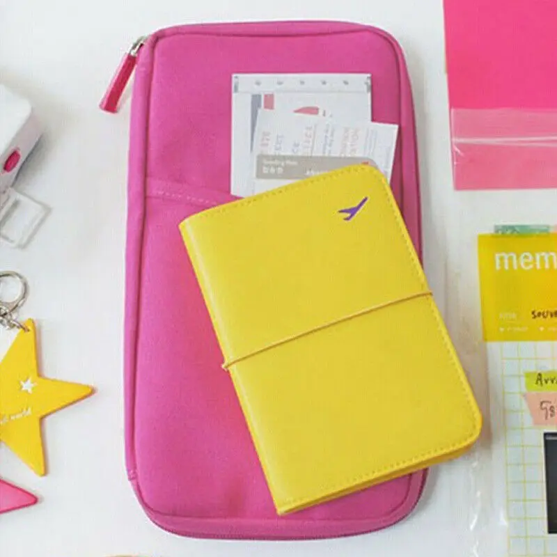 Travel Storage Passport Cover Organizer Clutch Money Bag Multifunction Credit ID Card Holders Cash Wallet Business Holder | Багаж и сумки