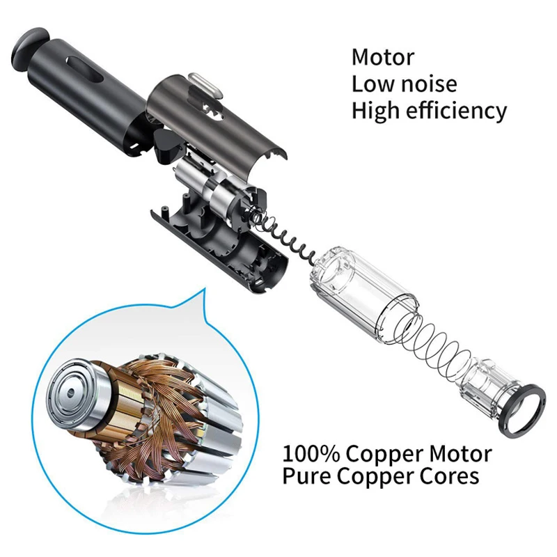 

Stainless Steel Electric Wine Opener Restaurant Black Automatic Corkscrew