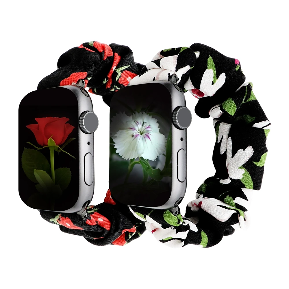 

Ремешок эластичный для Apple Watch Band 38 мм 40 мм 42 мм 44 мм, легко надеть и снять, для iwatch Series 6 5 4 3 SE