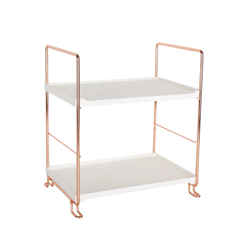 

Shower Caddy Shelves Shampoo-Holder Storage-Rack Display-Stand Bathroom-Organizer Two-Layers