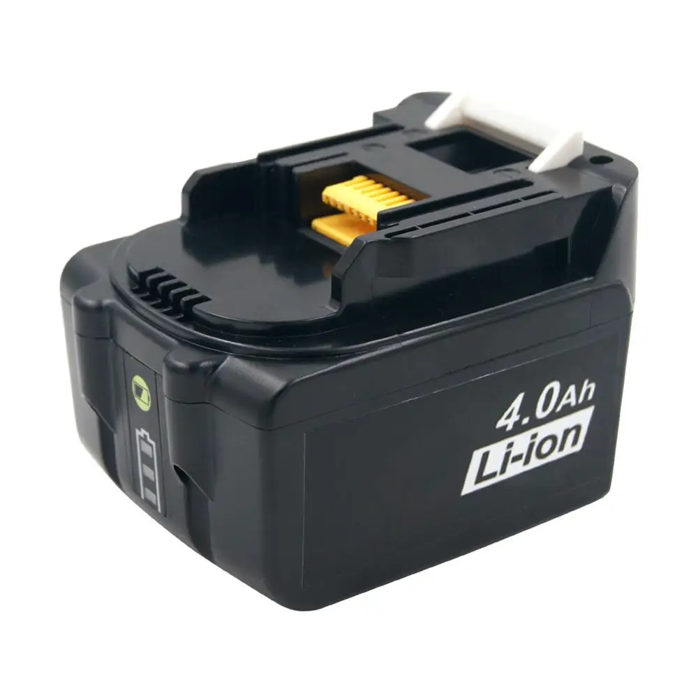 Перезаряжаемый аккумулятор для электроинструментов с индикатором 4000 мАч