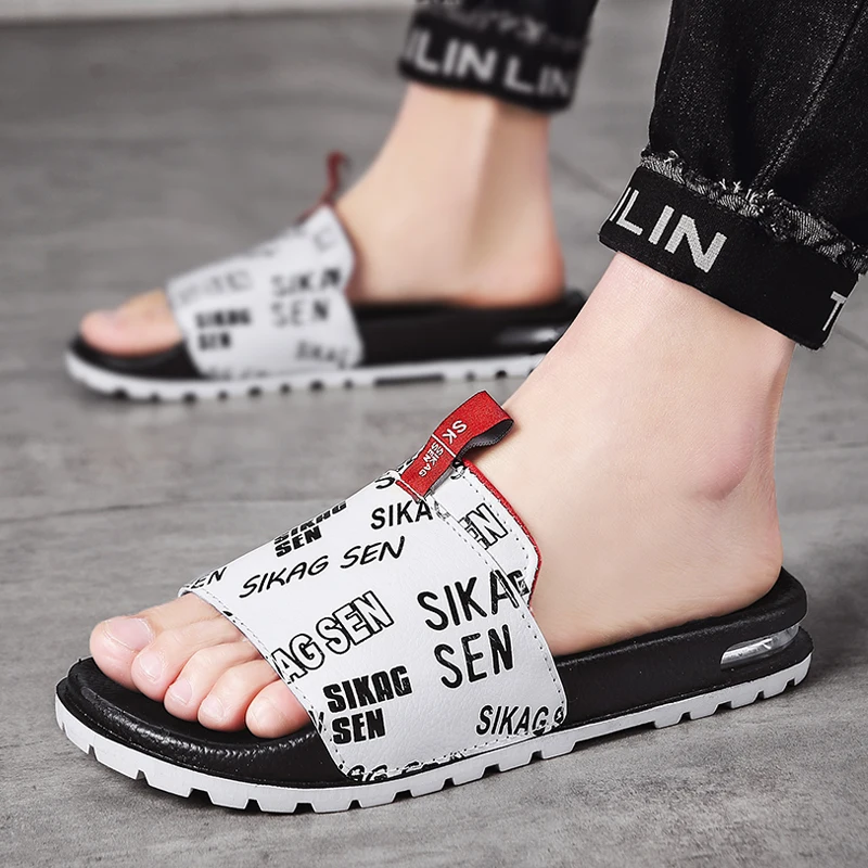 

Women 2020 New Summer Cool Water Flip Flops Men High quality Soft Massage Beach Slippers,Fashion Man Casual Shoes Zapatos hombre