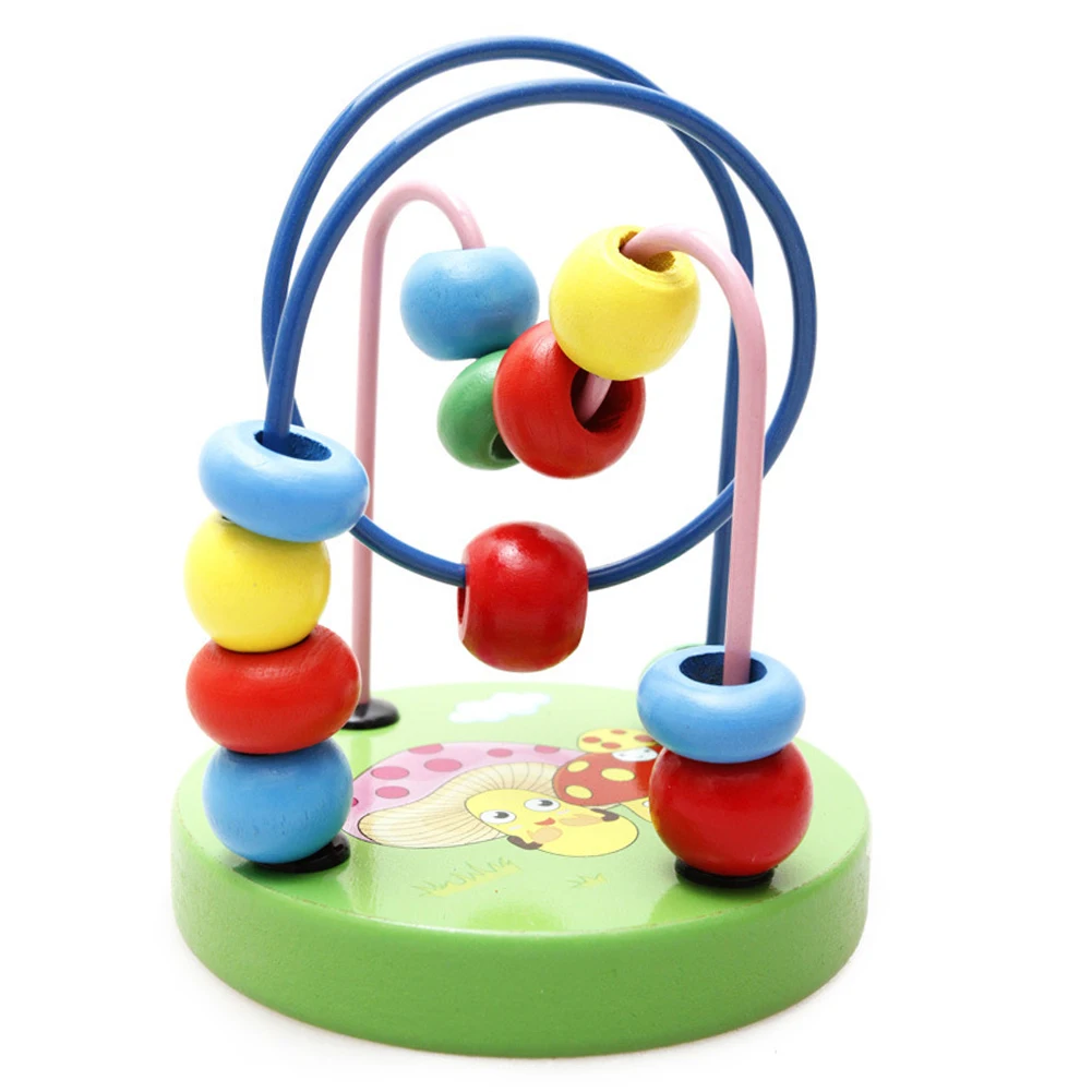 

Kid Circles Bead Colorful Puzzle Mini Around Bead Building Block Educational Toy Give Children Best Enlightenment Toy Gift