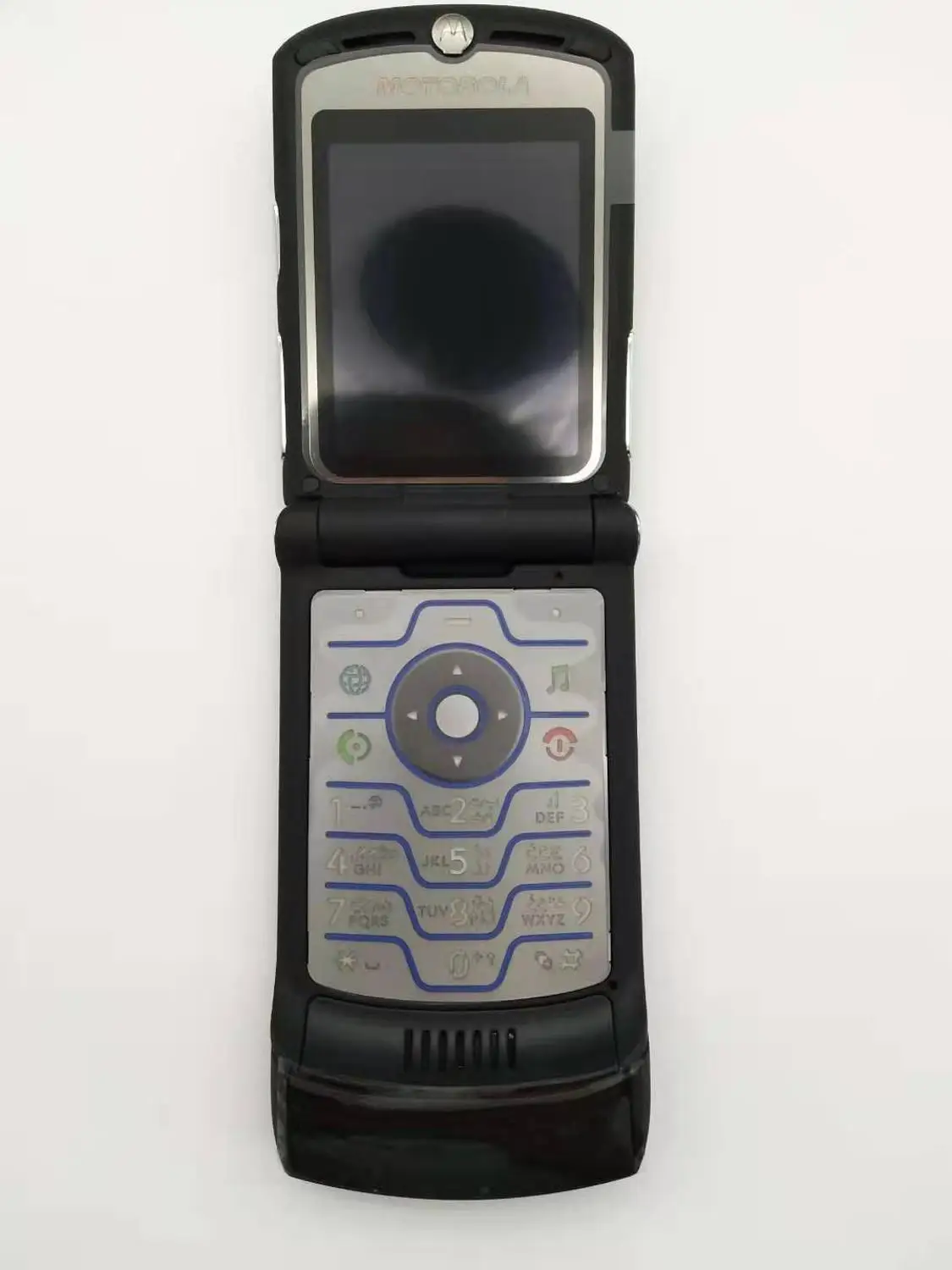 motorola razr v3i refurbisehd original unlocked mobile phone gsm flip 710mah phone one year warranty free shipping free global shipping