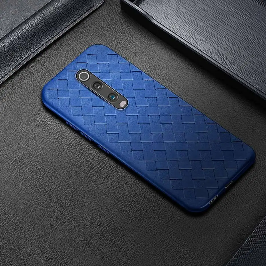 Чехол для Xiaomi Mi 8 Lite A1 5X 9 SE 9T CC9 CC9E Redmi 6 6A 4X S2 4A 5 Plus Note 3 5A 7 k20 Pro мягкий тканый чехол из