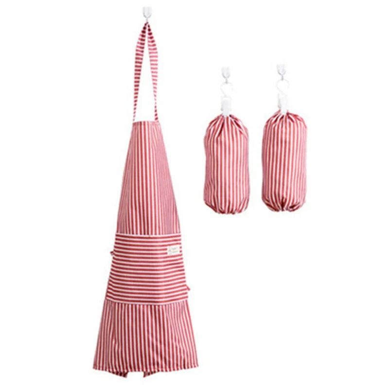 

Cooking Aprons with Pocket, Waterproof Apron Kitchen Apron Chefs Pinafore Apron Bib Wipe Clean, Adjustable Baking Apron