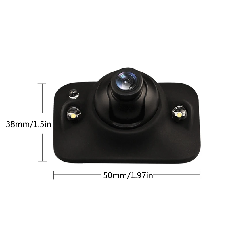 

IP67 Waterproof Dustproof LED Night Vision Car Backup Camera 170 Wide Angle Rearview Vehicle License Plate Cam Support T21E
