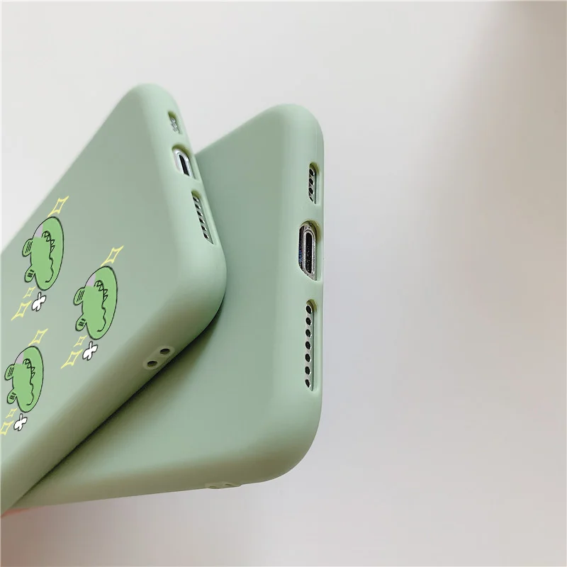 Матовые чехлы для телефонов Samsung Galaxy S8 S9 S10 Plus S7 Edge A10 A20S A30 A50 Note 8 9 10 Pro динозавр