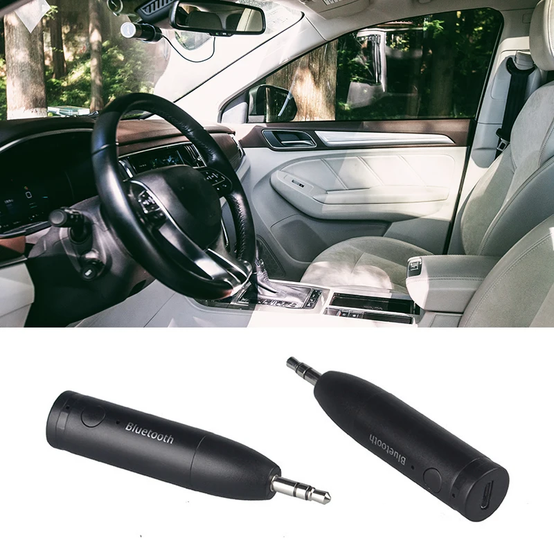 Bluetooth беспроводной аудио приемник 3 5 мм разъем Aux адаптер стерео Handsfree для