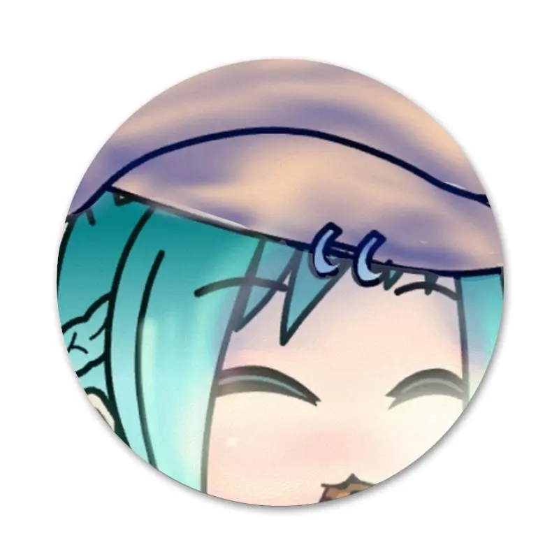 Социальная игра Gacha Life Badge Брошь заколка аксессуары для одежды рюкзака