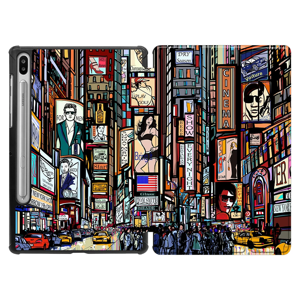 SS14 Чехол MTT для samsung Galaxy Tab S6, 10,5 дюймов, SM-T860, T865, T867, из искусственной кожи, Магнитная подставка, умный чехол, чехол, Авто Режим сна/пробуждения - Цвет: SS14