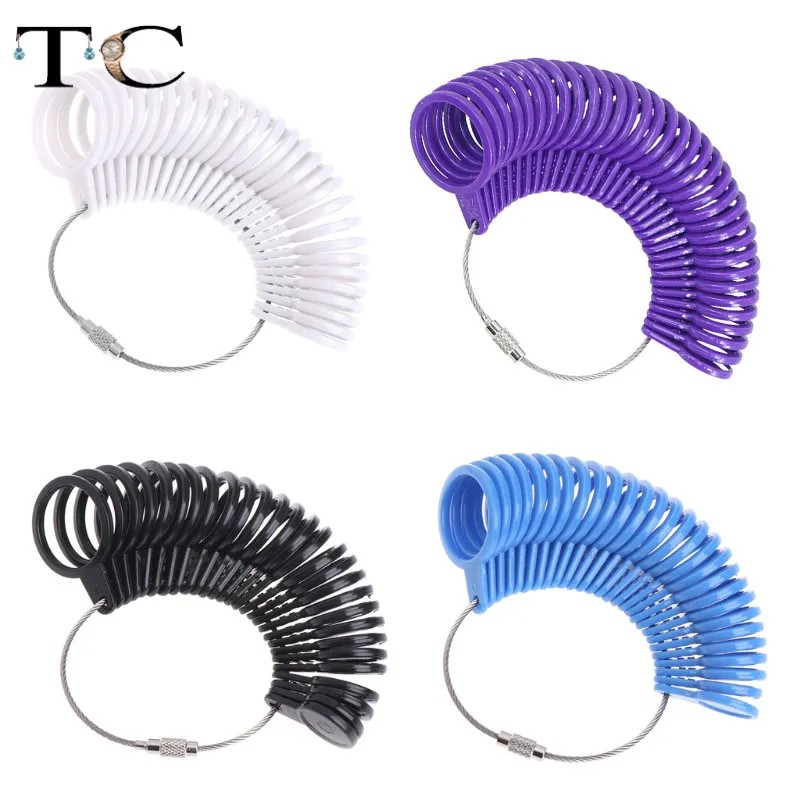 Кольцо на палец размер r ювелирные изделия измерительный инструмент подходит для