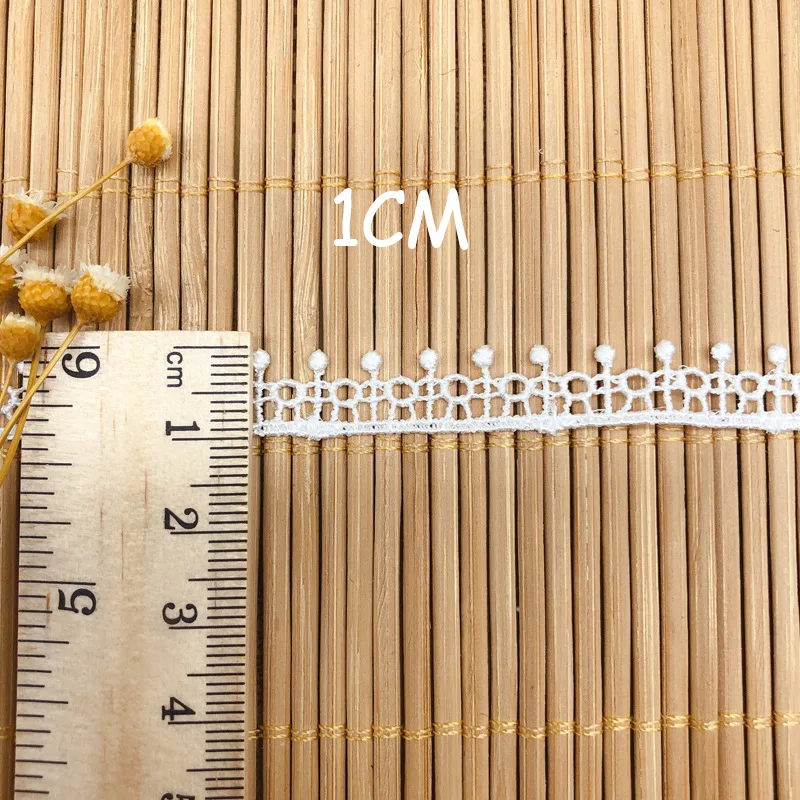 Односторонняя вышитая кружевная ткань 5Y для рукоделия ожерелье ручной работы