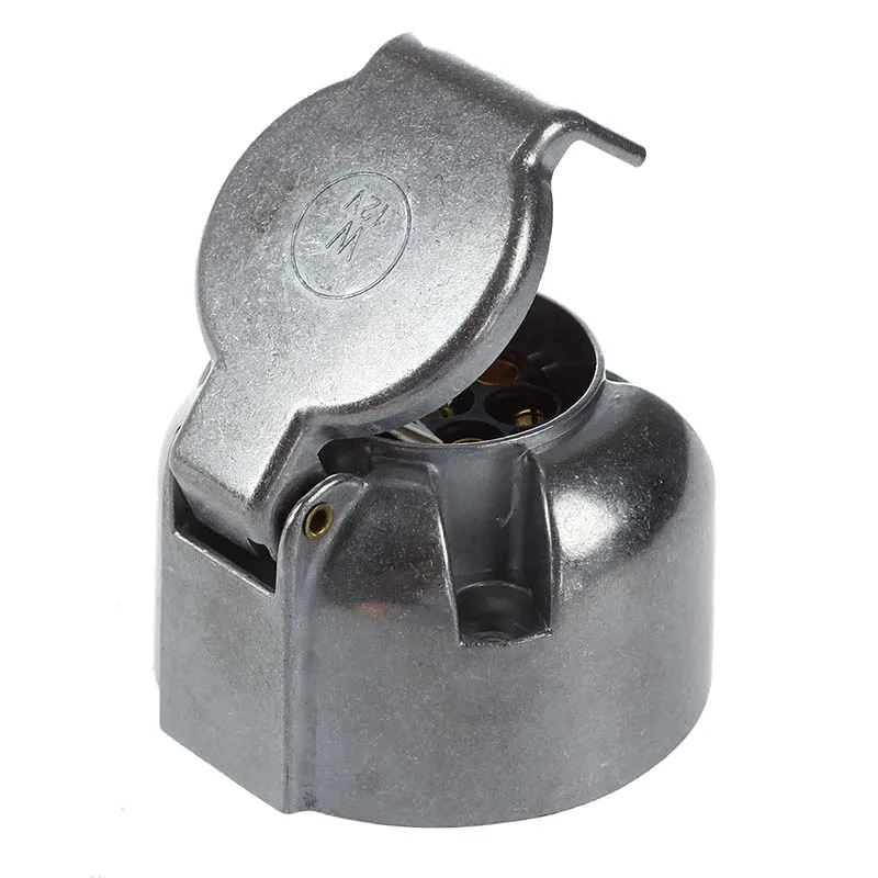 7 контактный розетка трейлера сверхпрочная круглая булавка полюсный проводов