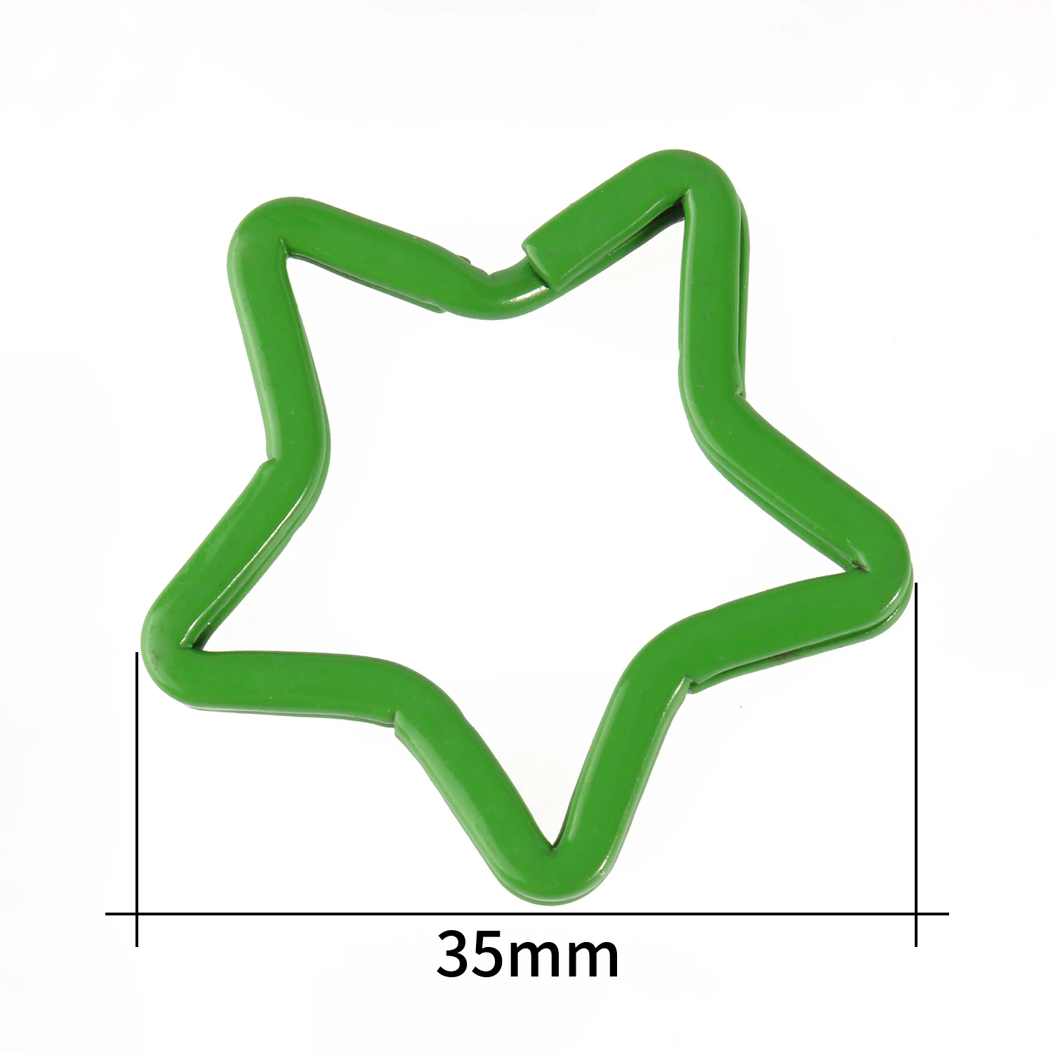 Застежка-карабин металлическая цветная для ключей сделай сам кольца-коннекторы