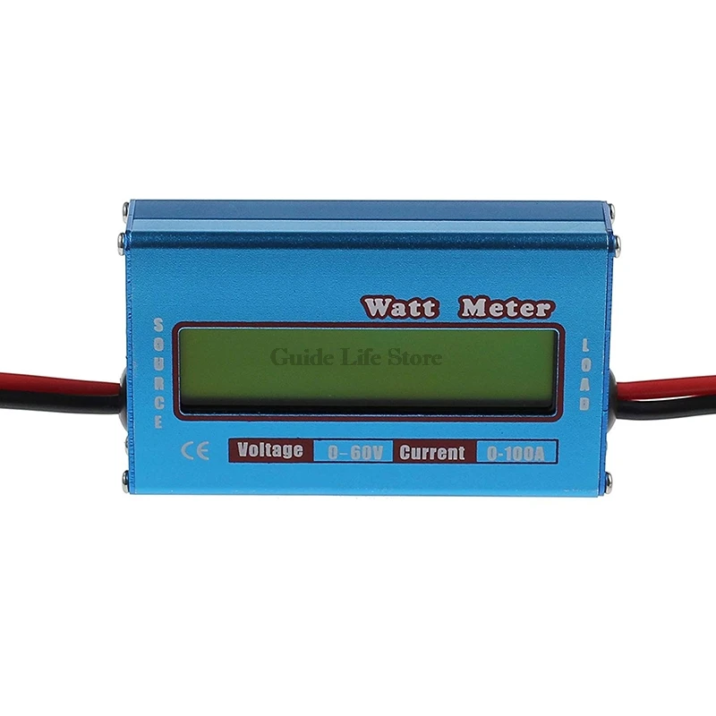 Цифровой тестер емкости батареи измеритель солнечной панели DC 60V Напряжение тока
