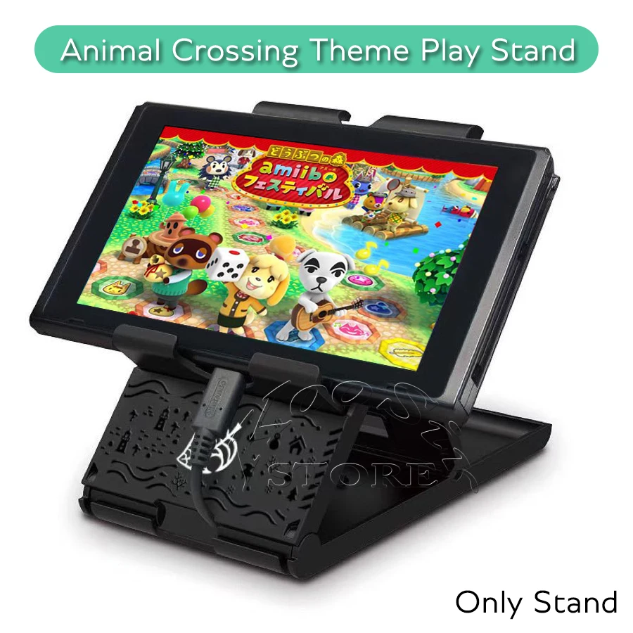 Новинка 2020 г. чехол Nintendo Switch для перекрещивания животных переносной подставка