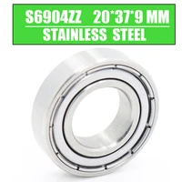 s6904zz bearing 20379 mm 10pcs high quality s6904 z zz s 6904 440c stainless steel s6904z ball bearings