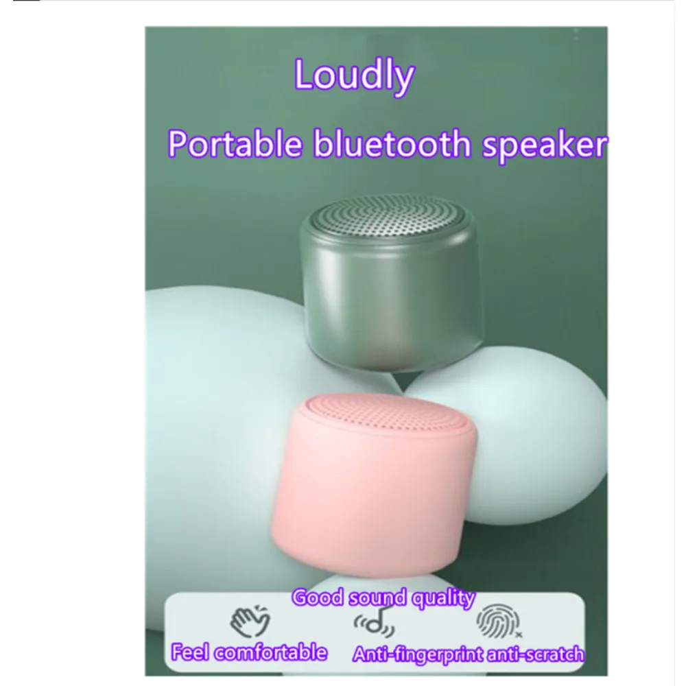 2021 Новый мини Колонка с беспроводным каналом блютус 360 градусов шокирующие