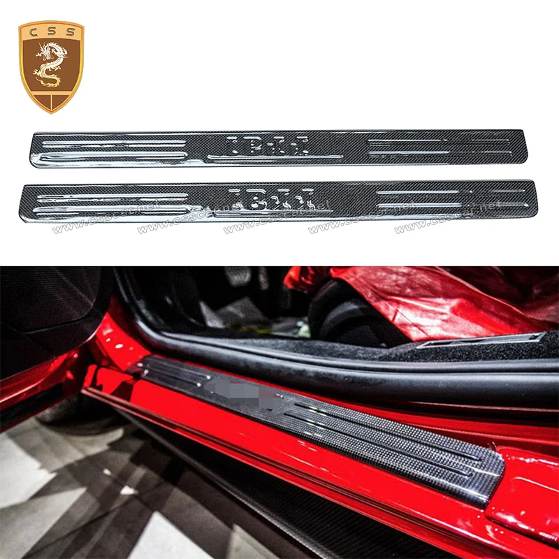 

Dry Carbon Fiber Center Door Sills For 488 G-TB Spider 2015-2016 Carbon Modification Accessories For 488 Carbon Styling