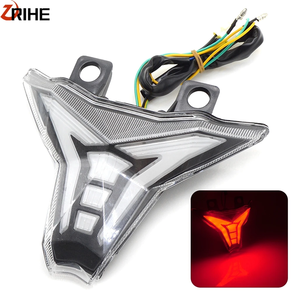 Задний стоп-сигнал мотоцикла красный свет задний тормозной фонарь декоративный