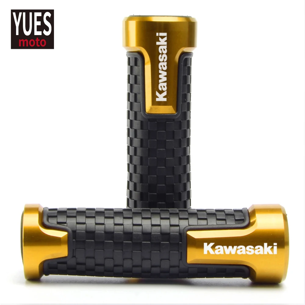 Мотоциклетные аксессуары ручки наконечники Руля Мотоцикла Для Kawasaki NINJA 300 400 ZX6R ZX9R