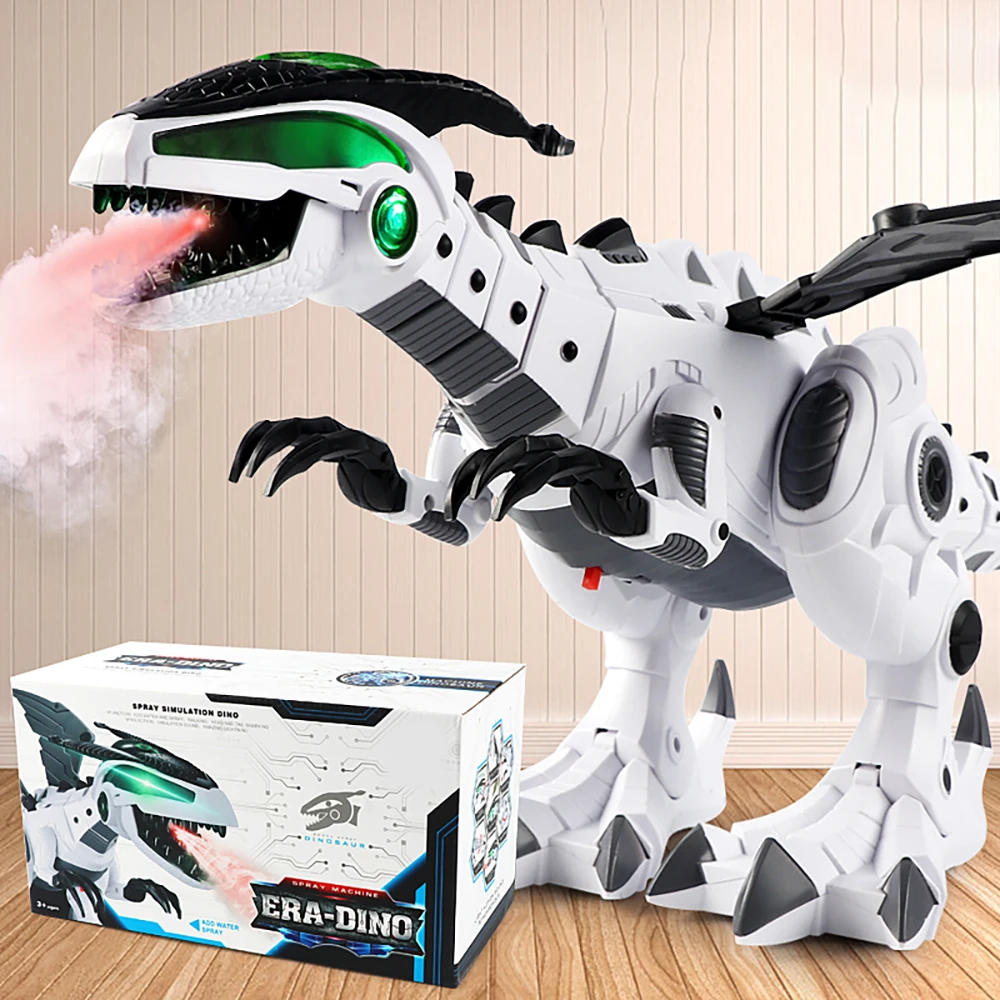 

Electric Spray Dinosaur Robot Multifunctional Dinosaur With Wing Cartoon Electronic Walking Animal Model