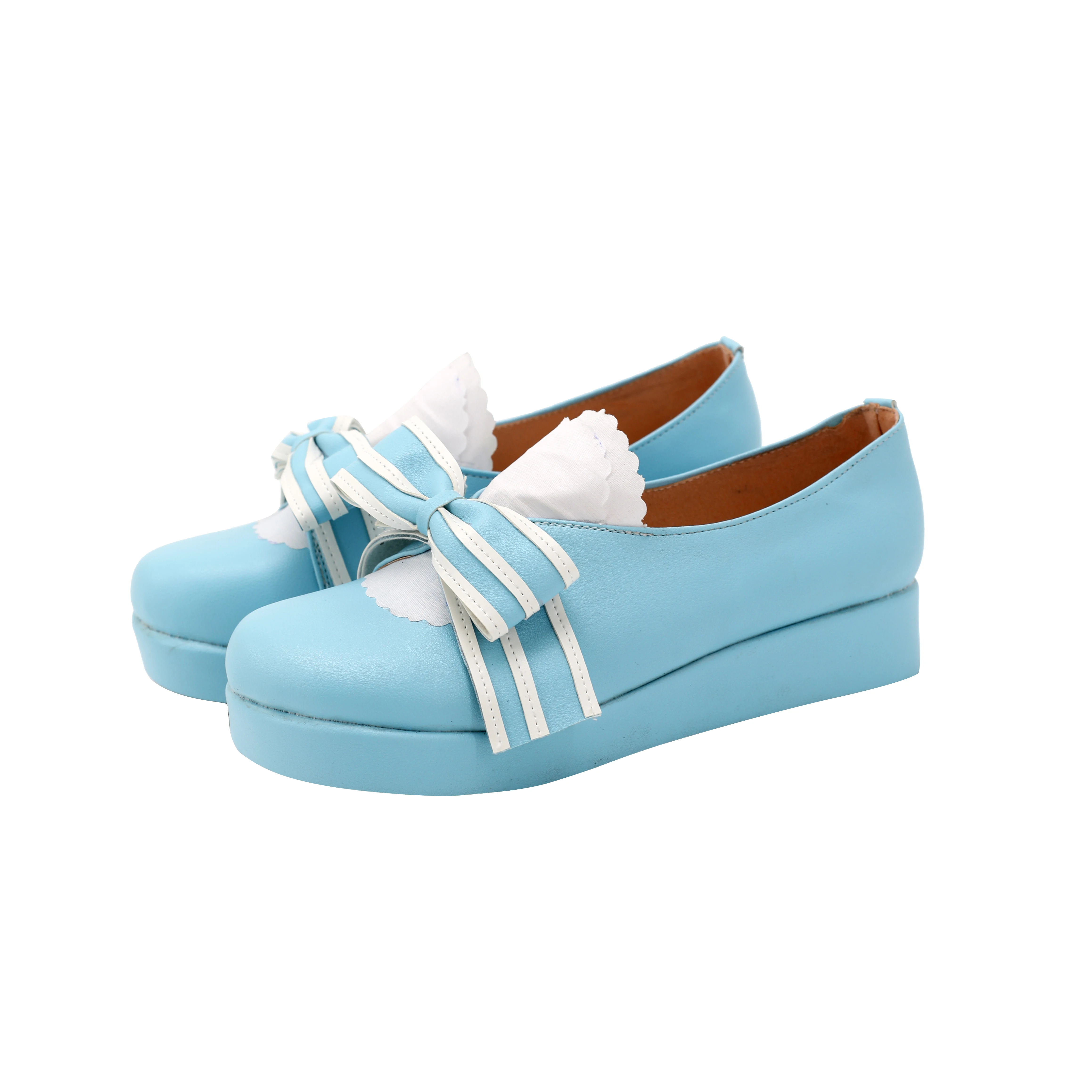 Туфли для косплея NEKOPARA Chocolates ваниль полиуретановые ботинки реквизит на Хэллоуин