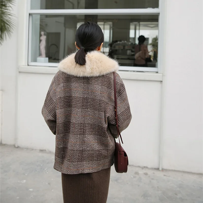 Новинка 2020 зимняя женская одежда утепленная шерстяная куртка женские пальто