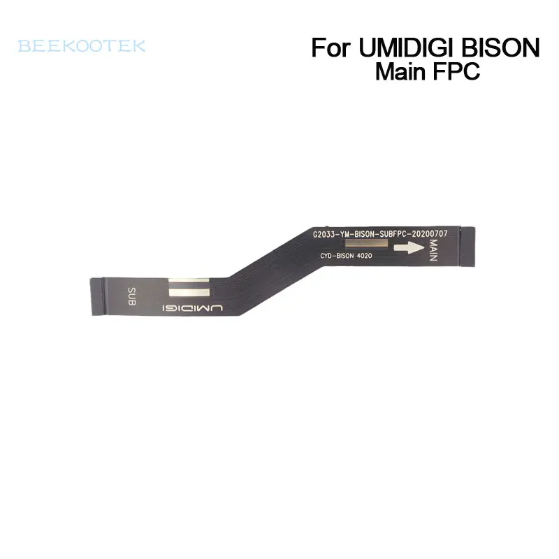 New Original MainBoard FPC Main Ribbon flex cable Accessories replacement parts For UMIDIGI BISON 6.3 inch Smartphone | Мобильные