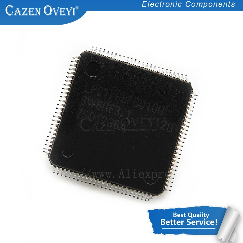 

1 шт./лот LPC1768FBD100 LQFP100 LPC1768FBD QFP LPC1768 32-битный ARM Cortex-M3 микроконтроллер новый и оригинальный IC LQFP100 в наличии