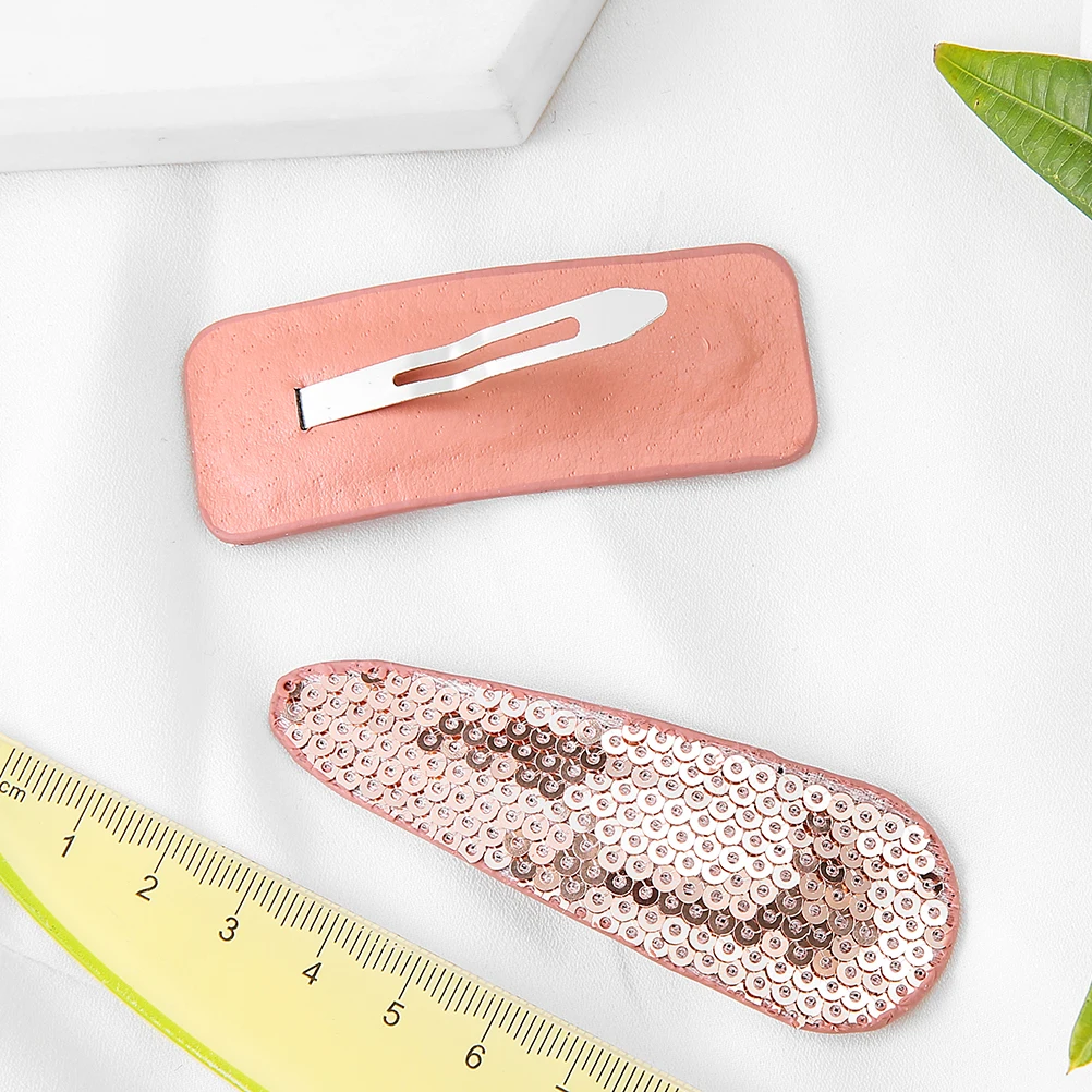 M MISM INS ручная работа цветные заколки для волос с блестками женские модные