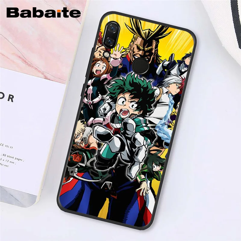 Babaite японское аниме мой герой Boku no Hero Academy чехол для телефона для Xiaomi Redmi8 4X 6A S2 Go Redmi 5 5Plus Note4 5 7 Note8Pro - Цвет: A7