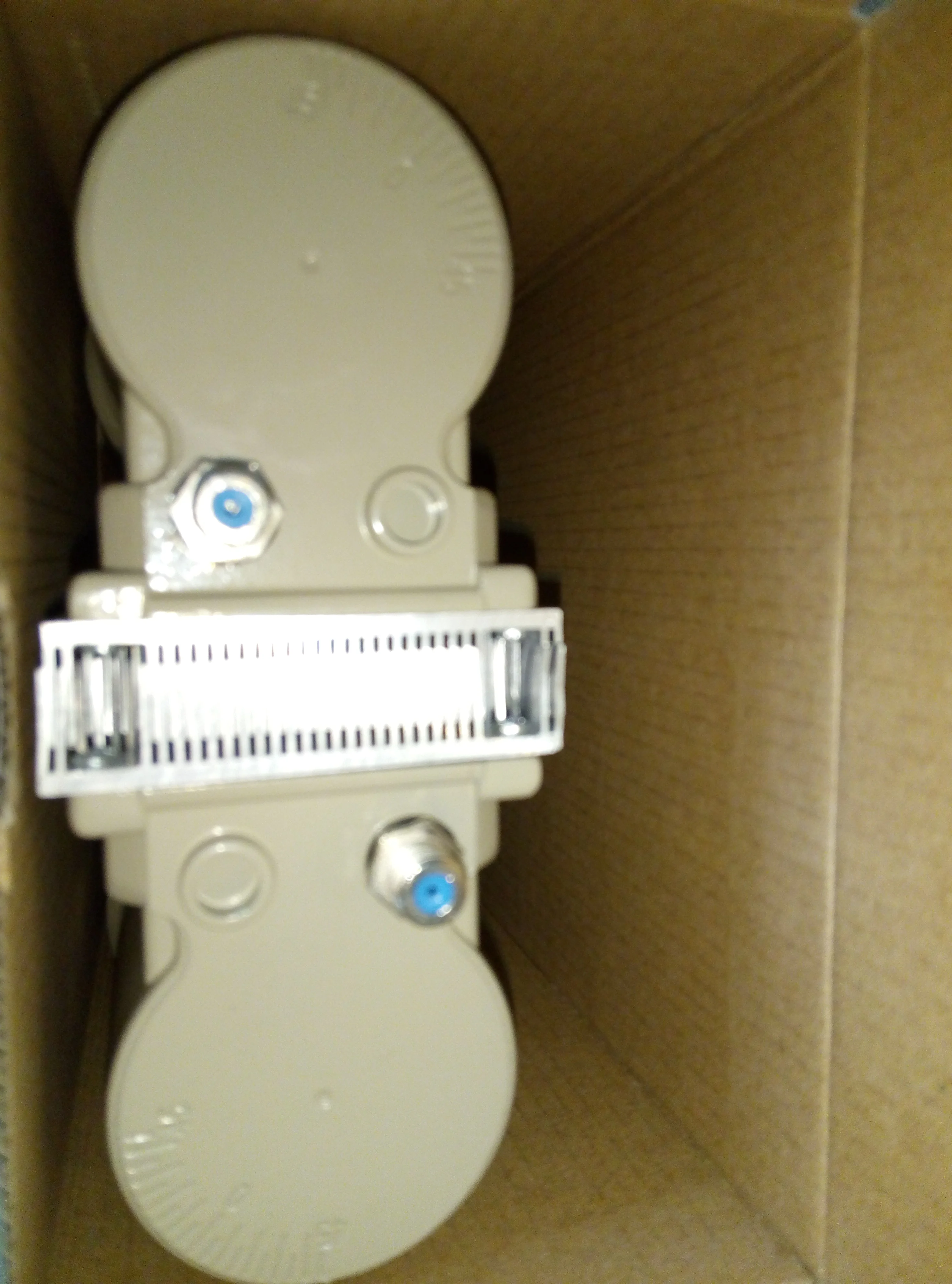 Цифровой Ready LNB C band 2 Выход Twin LNBF с охлаждающим плавником 5150 МГц прием спутниковых