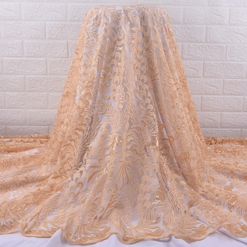 Чистый белый Нигерийский Африканский кружевной ткани Французский Tullee высокого