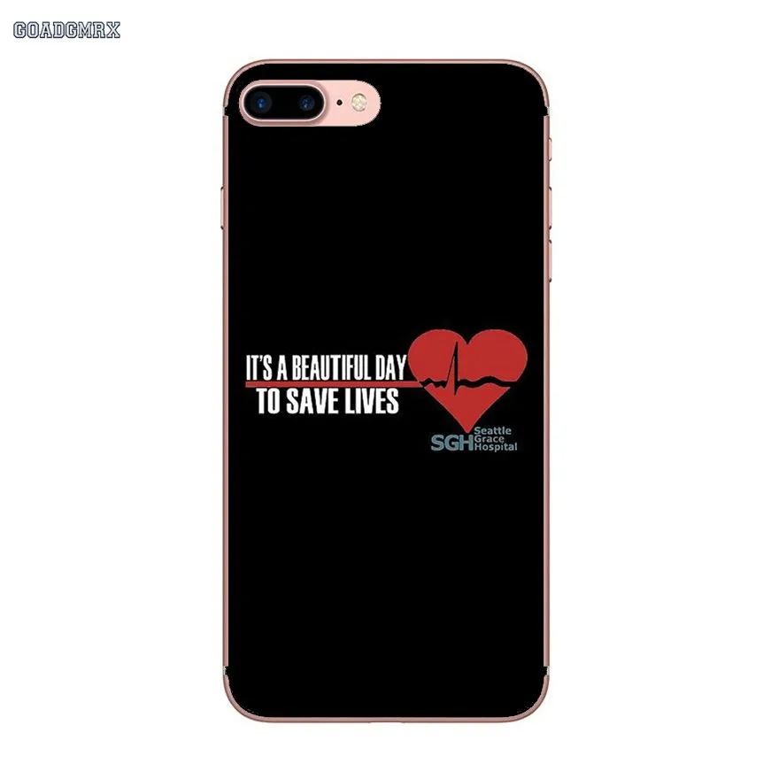 Прозрачные мягкие чехлы для iPhone 11 X XR XS Pro MAX 4 4s 5 5S SE 5C 6 6S 7 8 Plus GREYS Anatomy You Are My Person |