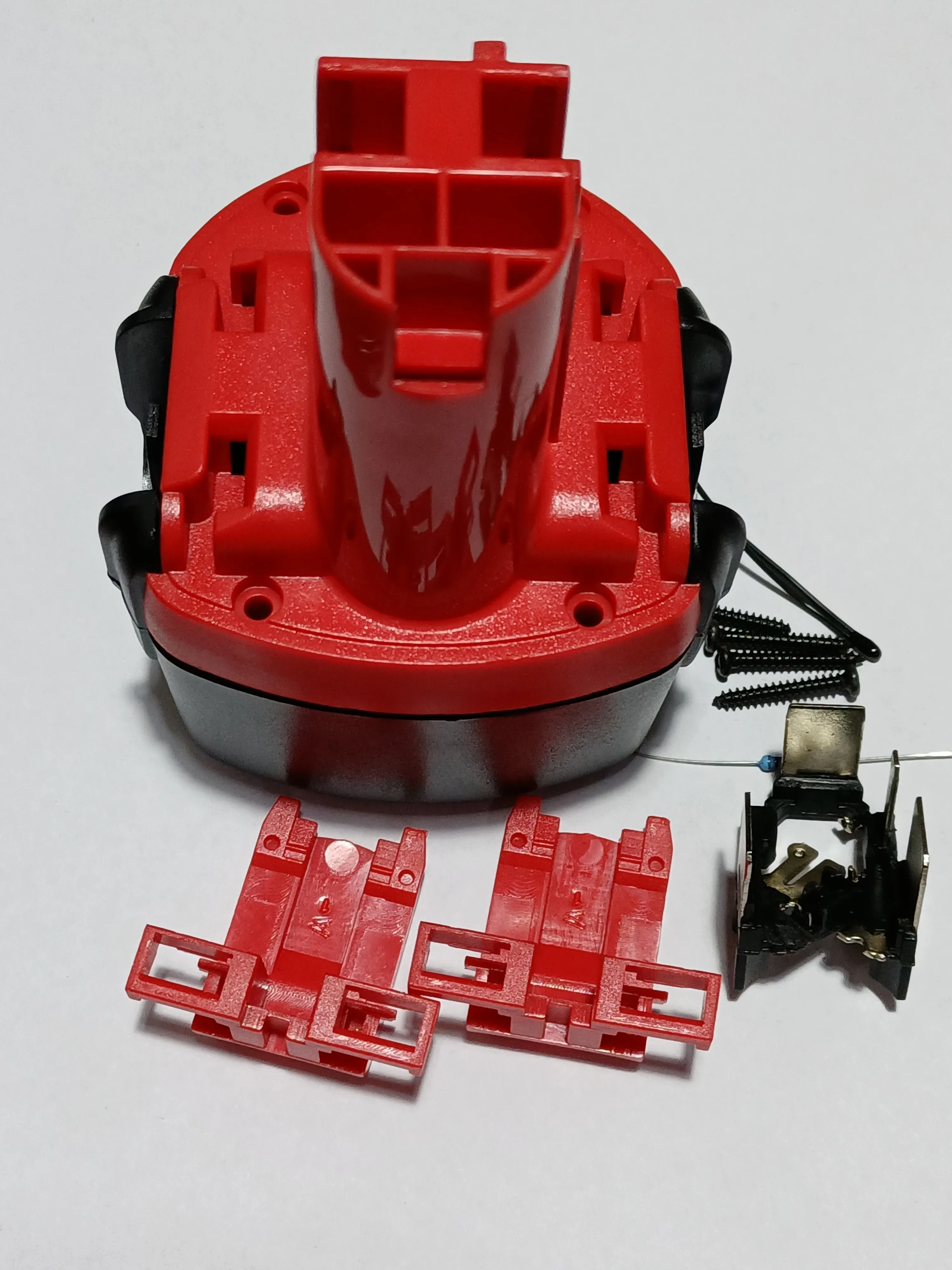 Пластиковый чехол BAT048 (без аккумулятора) для Bosch 9 6 V Ni-CD/MH battery BAT100 BAT119 2607335260 |