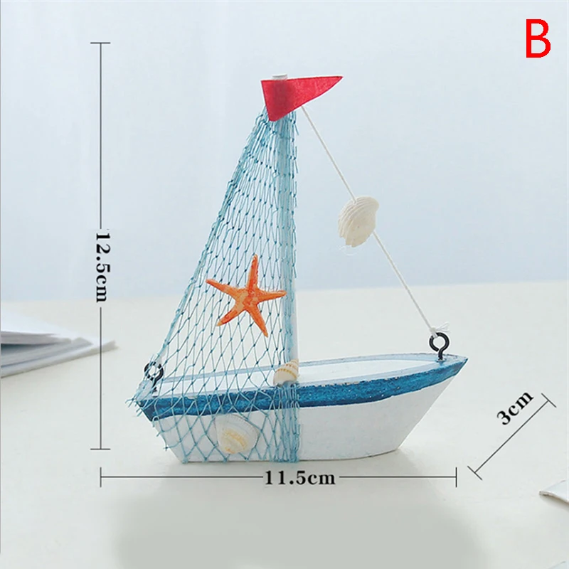 Модель Zeilboot парусная лодка морская модель деревянная украшение для дома пляж